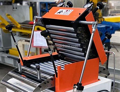 metal sheet straightening machine|how to straighten sheet metal.